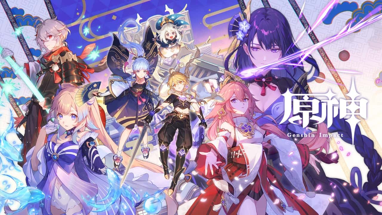  原神同人漫画分享平台背景